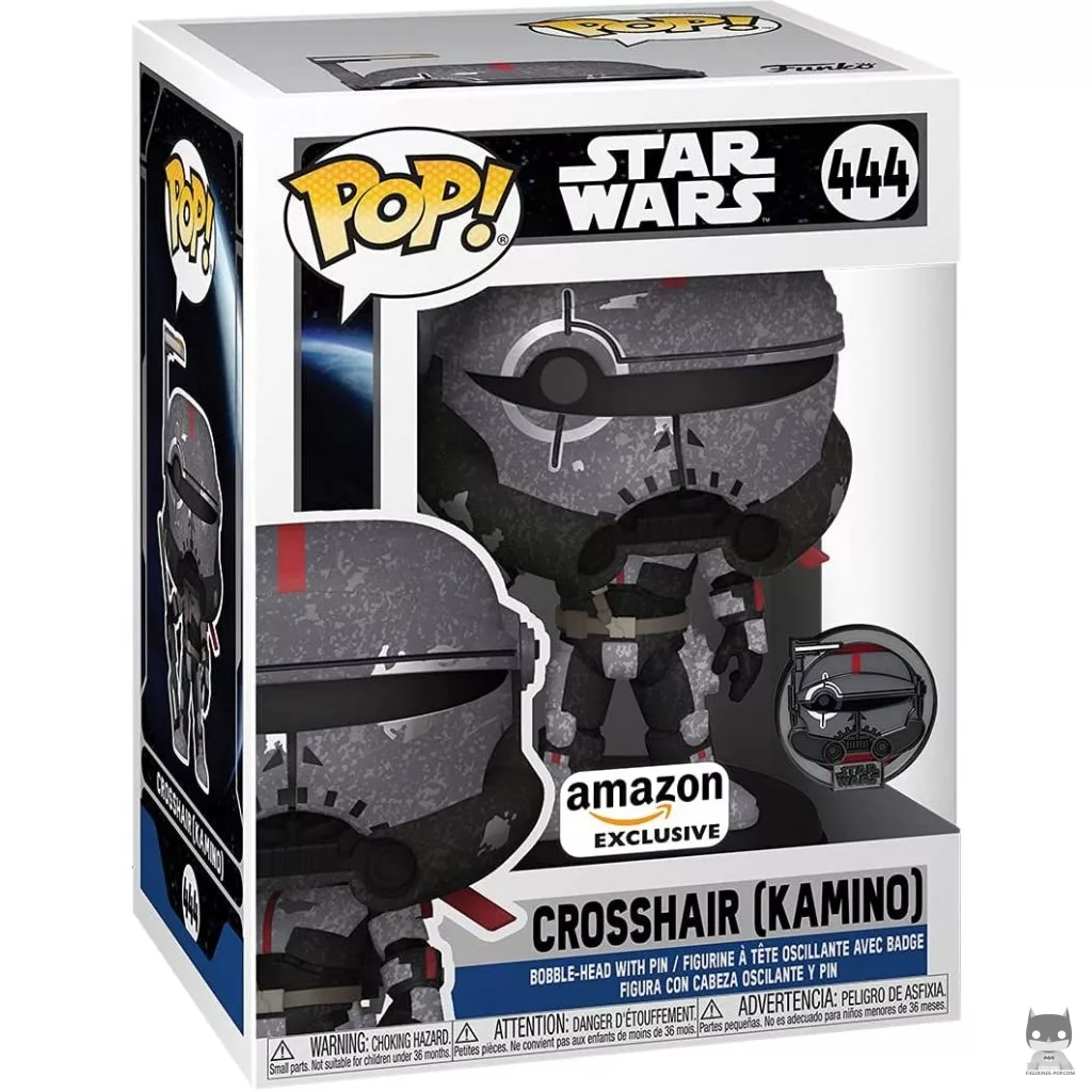Figura Funko Pop! Crosshair (Kamino) en su caja