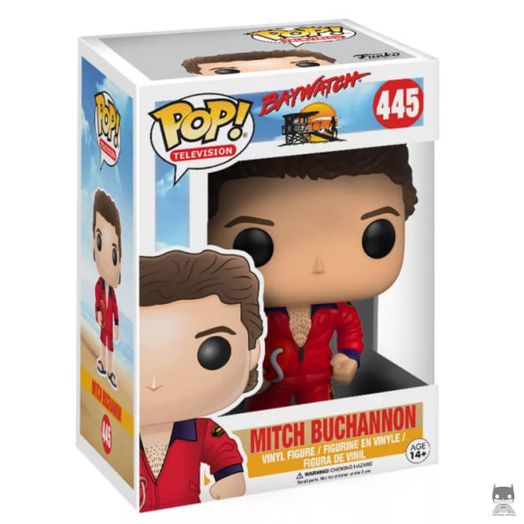 Figura Funko Pop! Mitch Buchannon en su caja