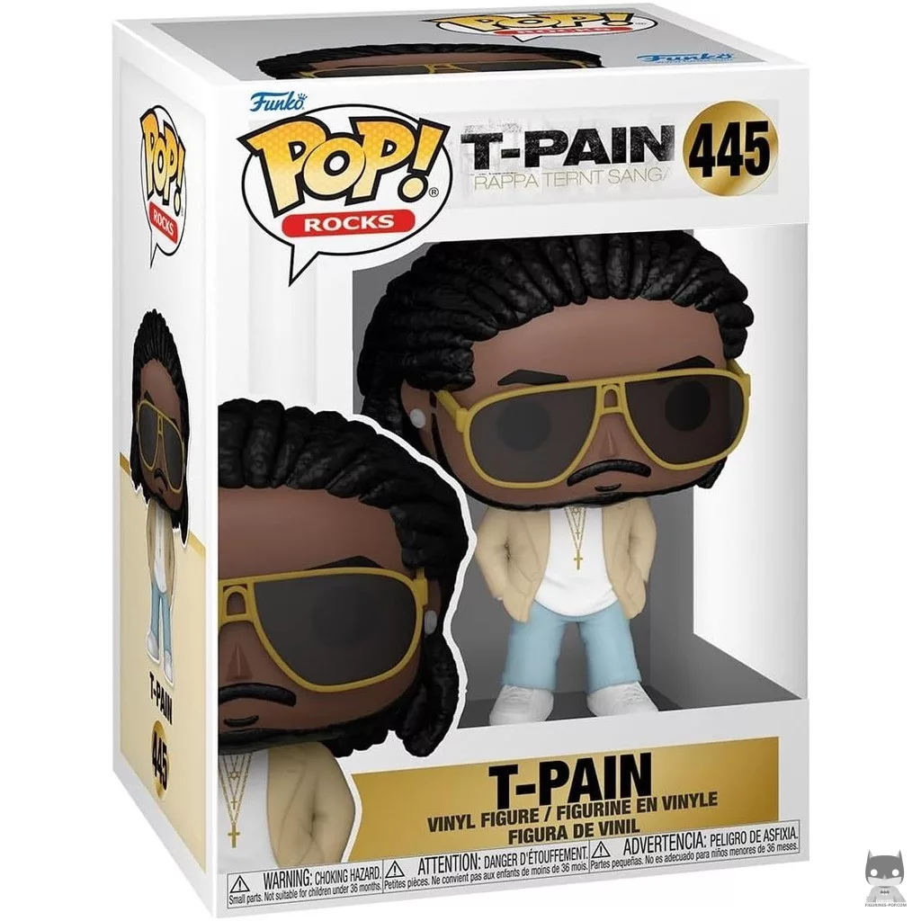 Figura Funko Pop! T-Pain en su caja