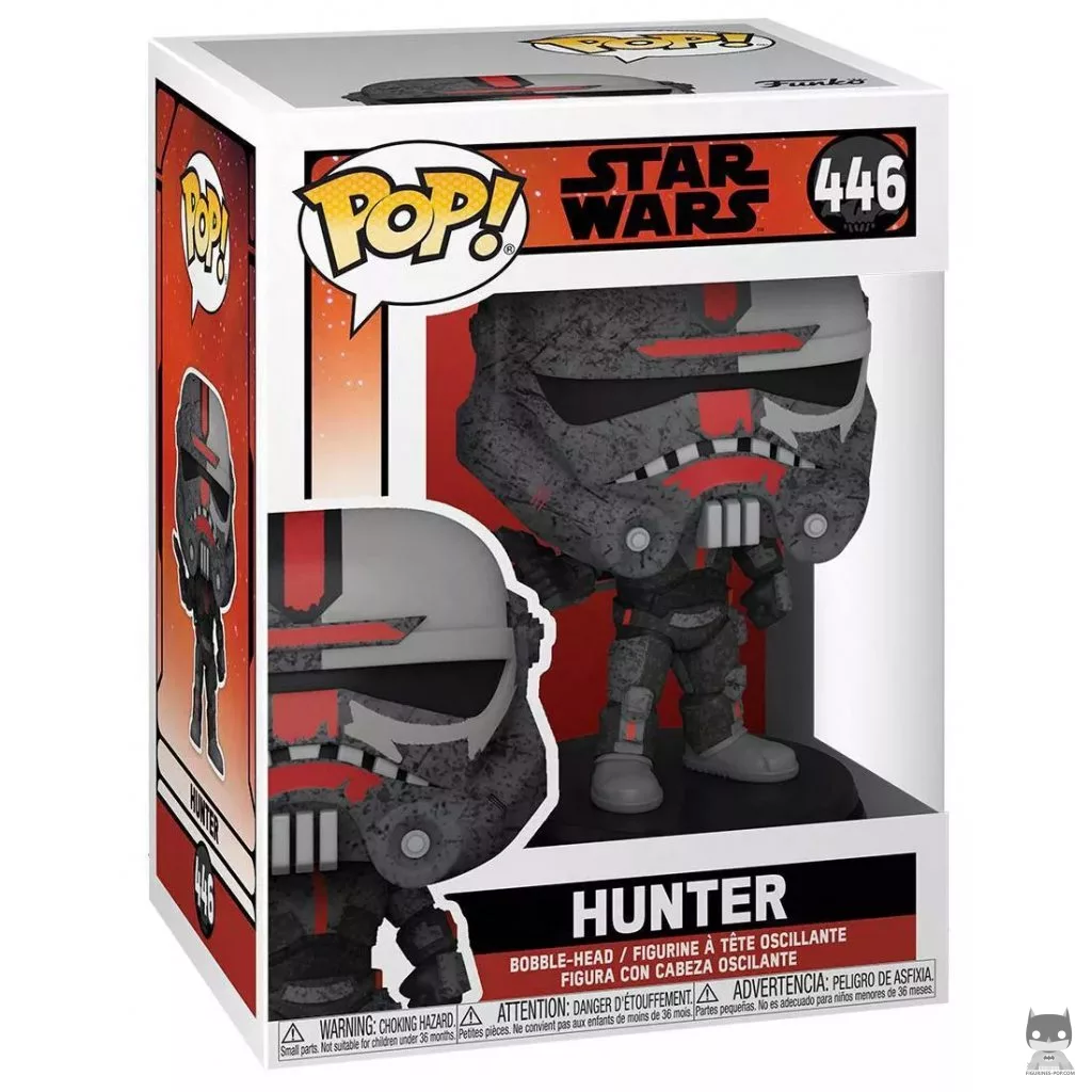 Figura Funko Pop! Hunter en su caja