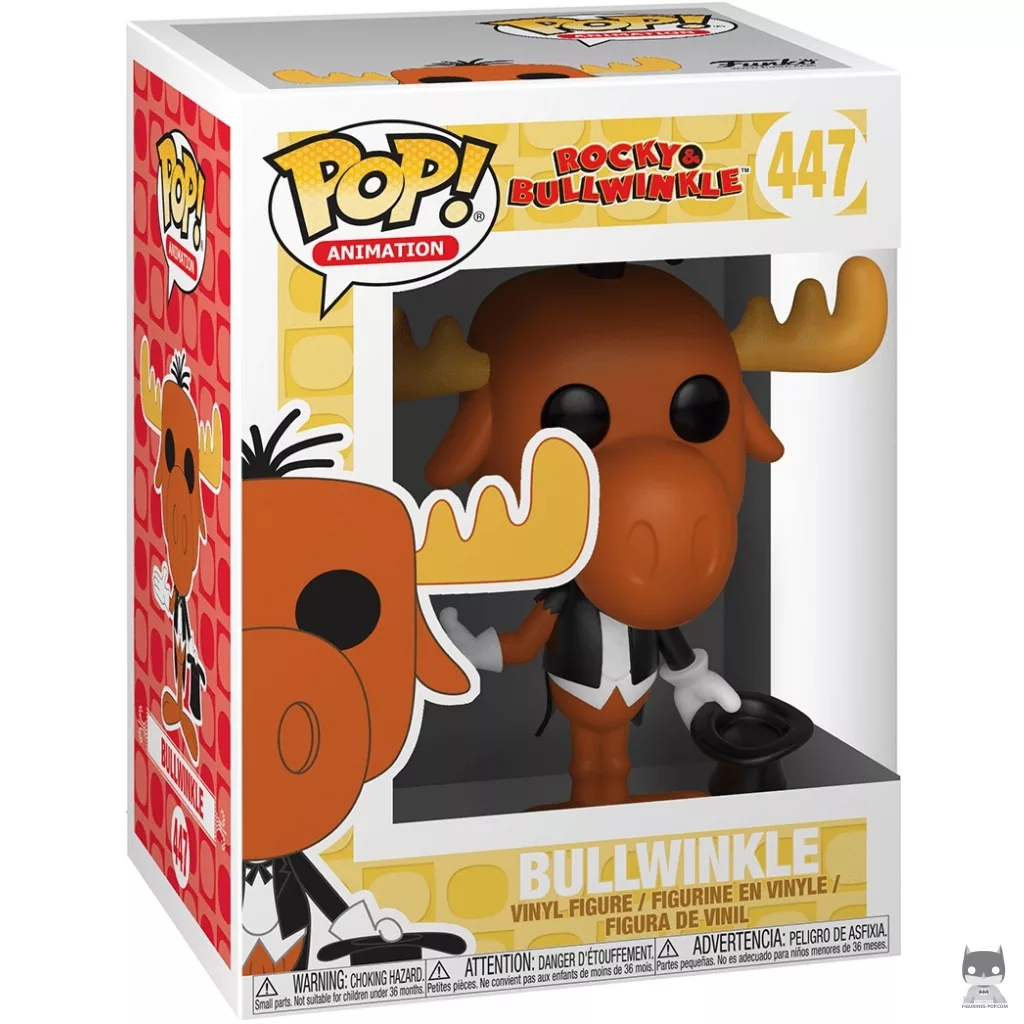 Figura Funko Pop! Bullwinkle en su caja