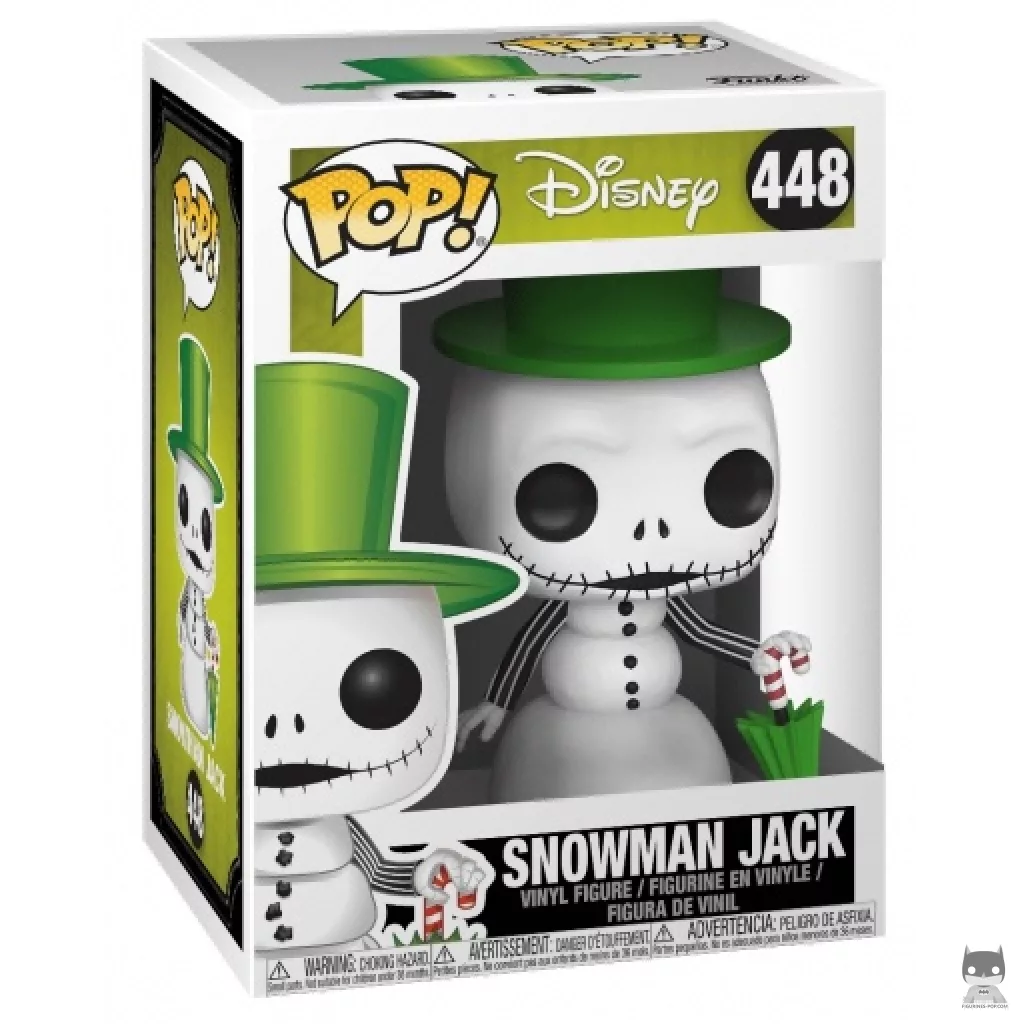 Figura Funko Pop! Jack muñeco de nieve en su caja