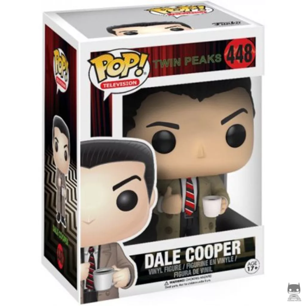 Figura Funko Pop! Agente Dale Cooper en su caja