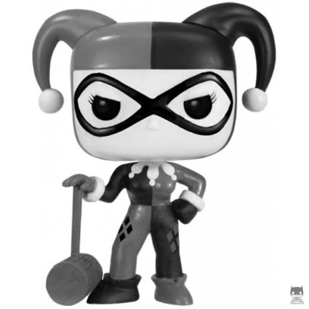 Figura Funko Pop! Harley Quinn (Blanco y negro) (DC Super Heroes)