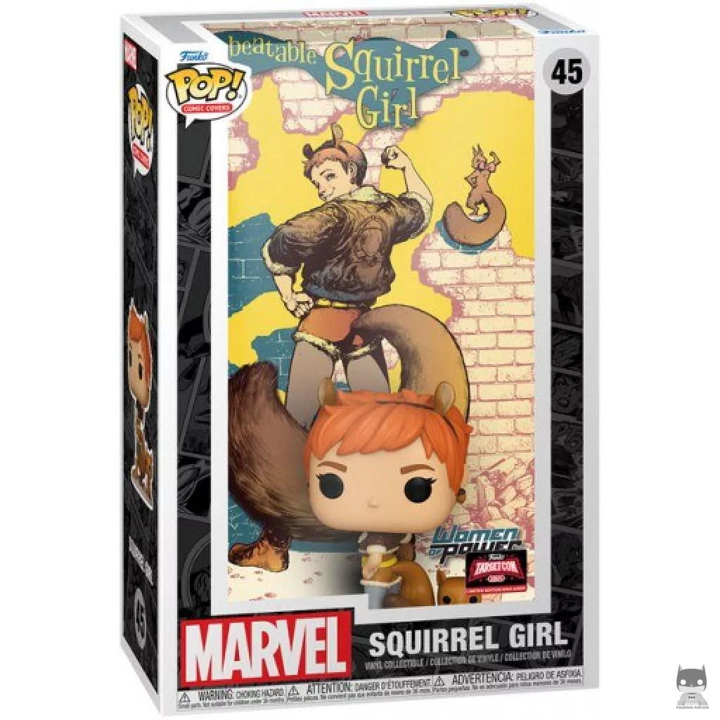 Figura Funko Pop! Chica Ardilla en su caja