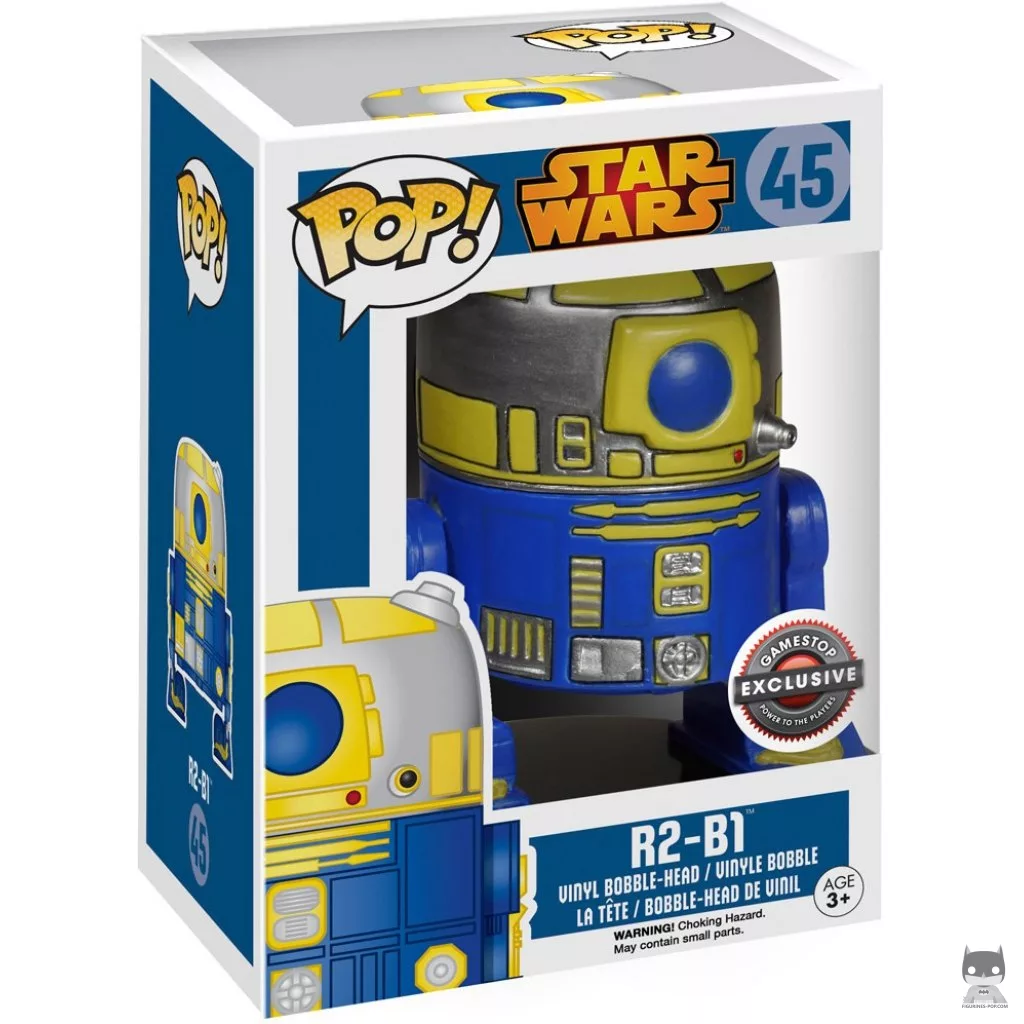 Figura Funko Pop! R2-B1 en su caja
