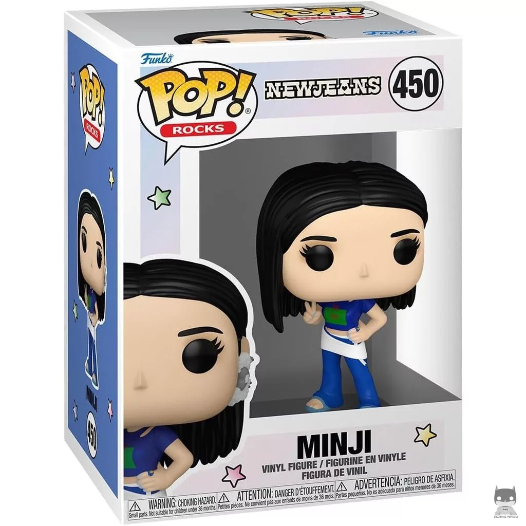Figura Funko Pop! Minji (Atuendo New Jeans) en su caja