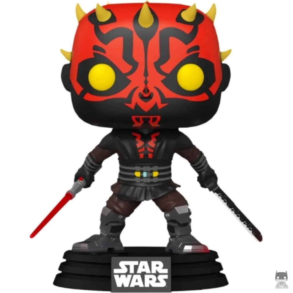 Figura Funko Pop! Darth Maul con el Sable Oscuro (Star Wars: The Clone Wars)