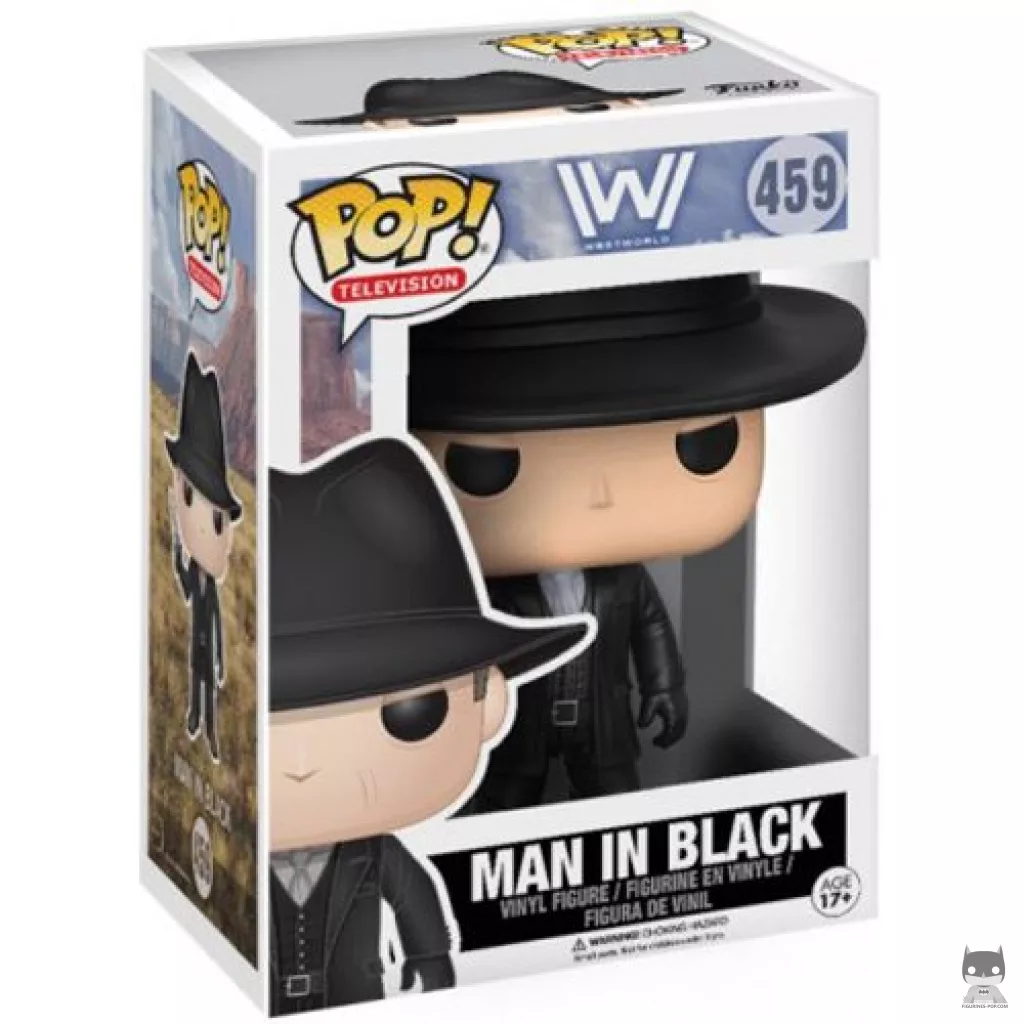 Figura Funko Pop! El Hombre de Negro en su caja