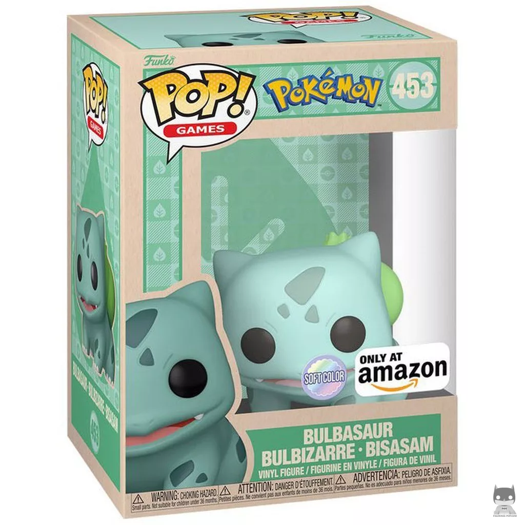 Figura Funko Pop! Bulbasaur (Colores suaves) en su caja
