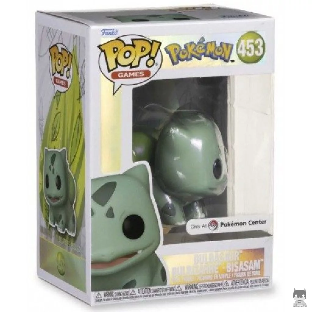 Figura Funko Pop! Bulbasaur (Perlado) en su caja