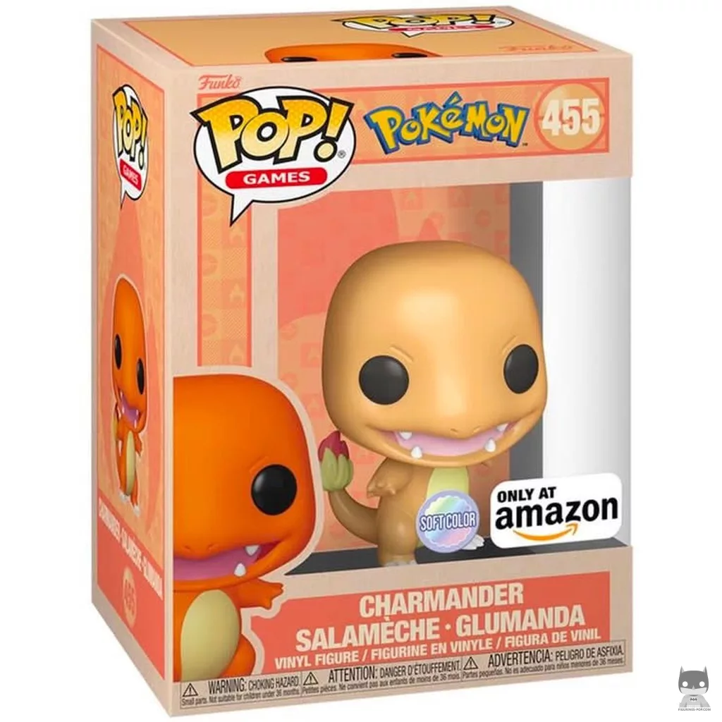 Figura Funko Pop! Charmander (Colores suaves) en su caja