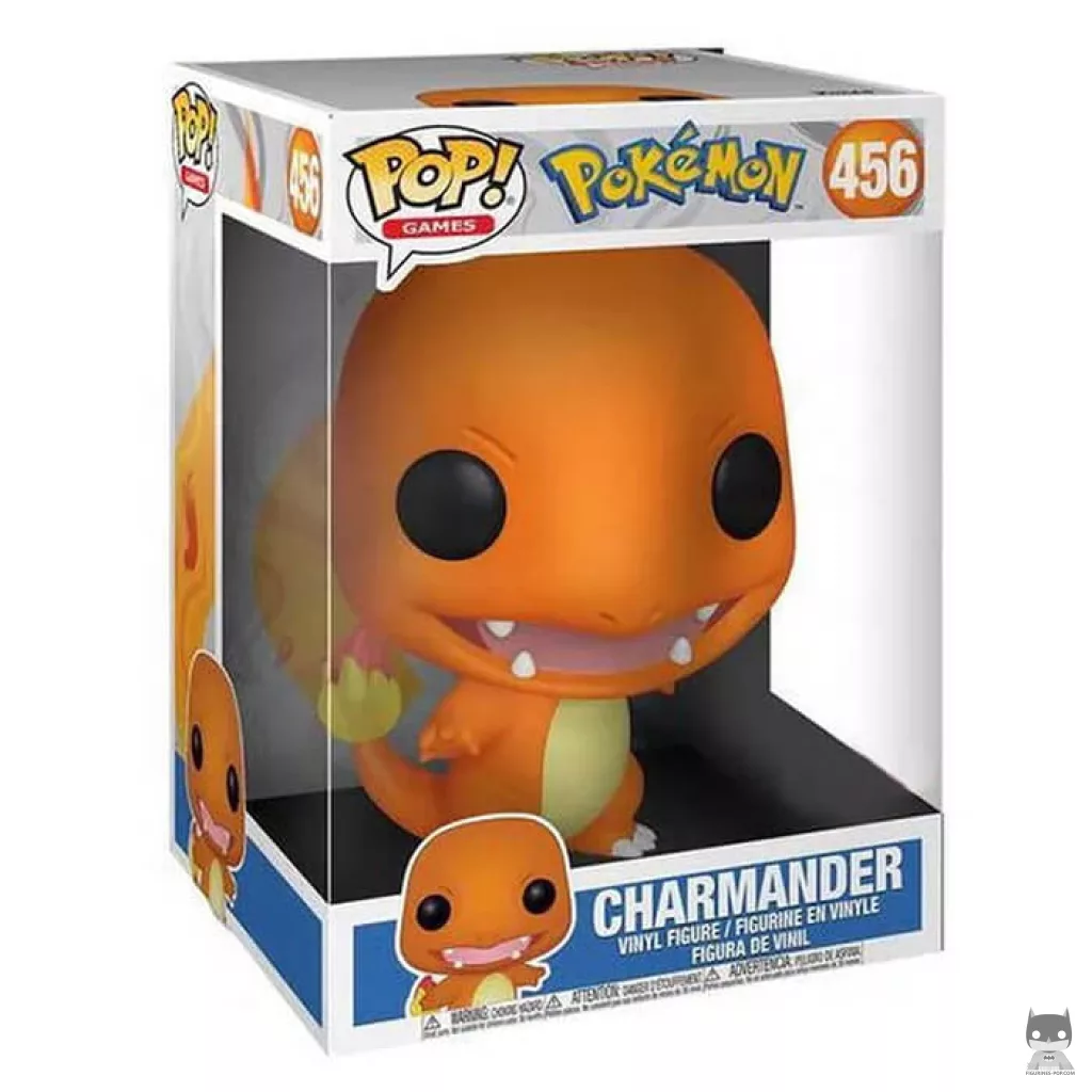 Figura Funko Pop! Charmander (Supersized 10'') en su caja