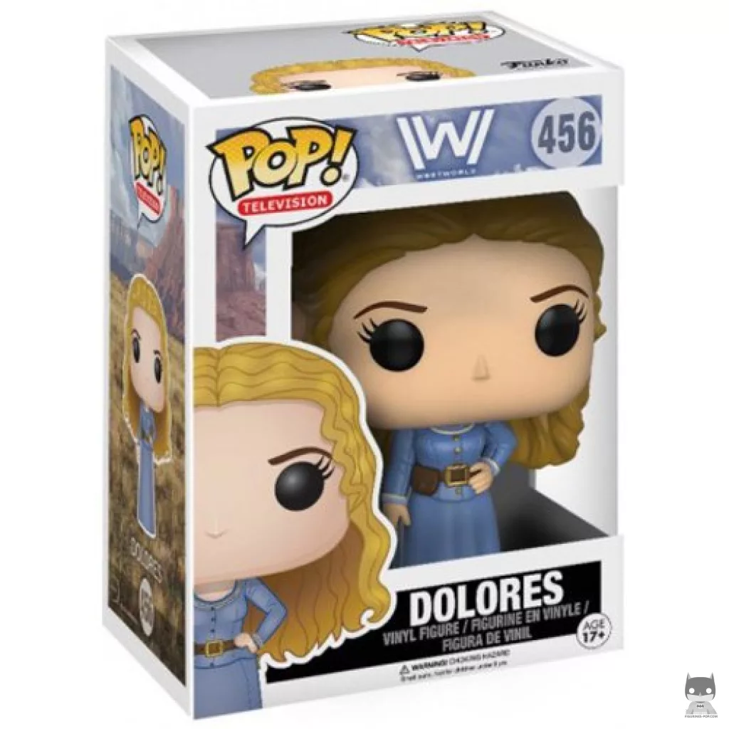 Figura Funko Pop! Dolores Abernathy en su caja