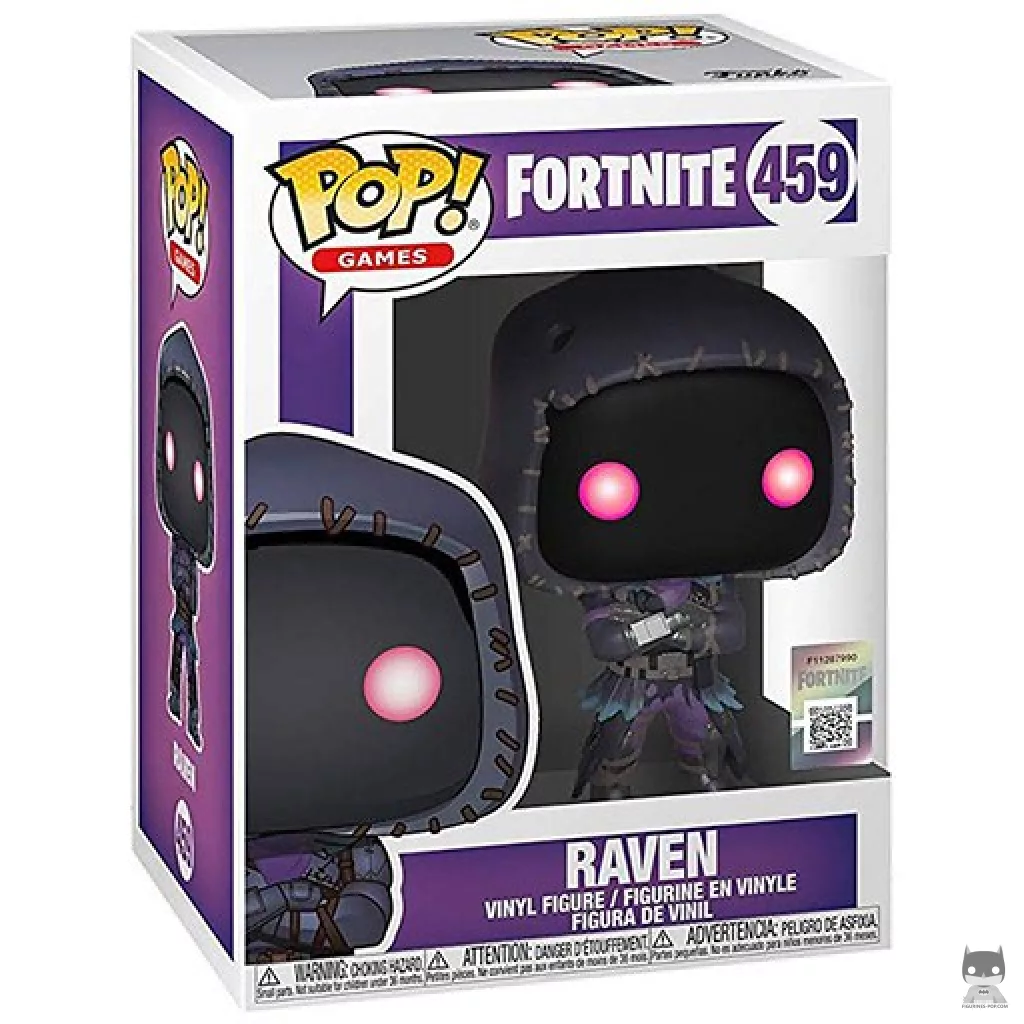 Figura Funko Pop! Raven en su caja