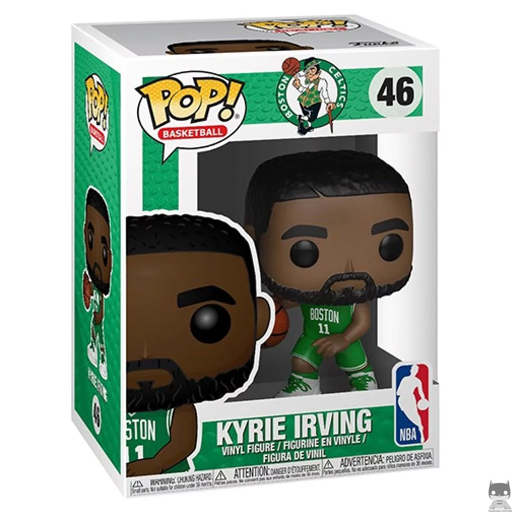 Figura Funko Pop! Kyrie Irving en su caja