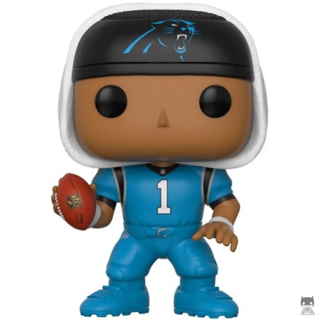 Figura Funko Pop! Cam Newton (Camiseta azul) (NFL)