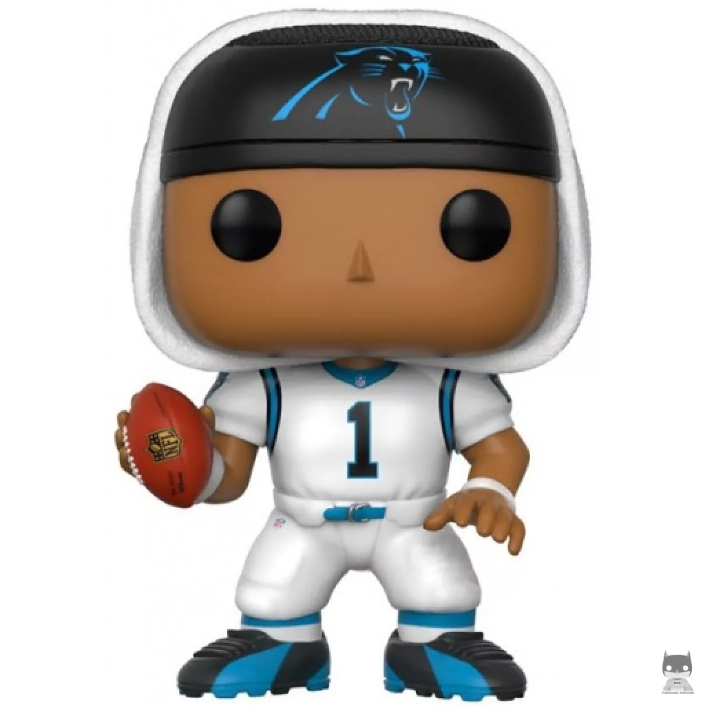 Figura Funko Pop! Cam Newton (Panthers blanco) (NFL)