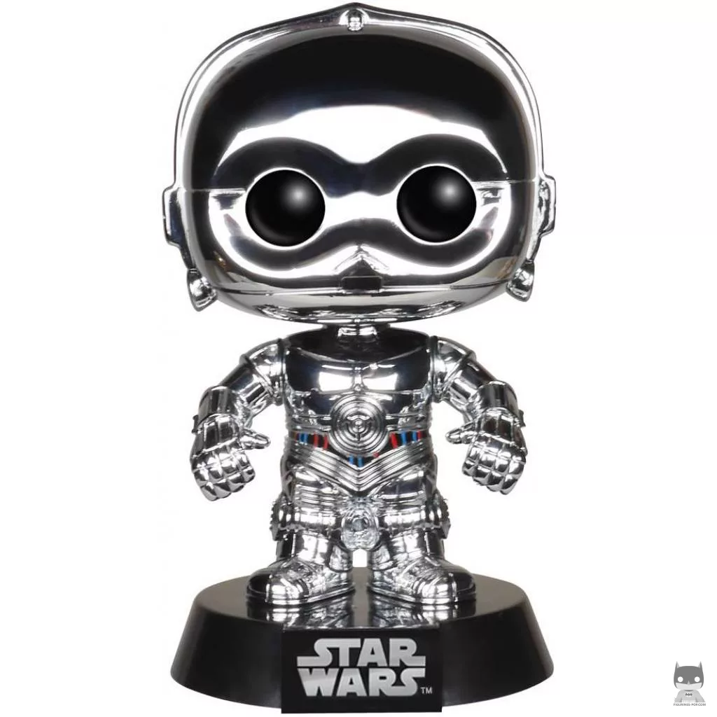 Figura Funko Pop! E-3PO (Plateado) (Star Wars: Episodio I, La amenaza fantasma)