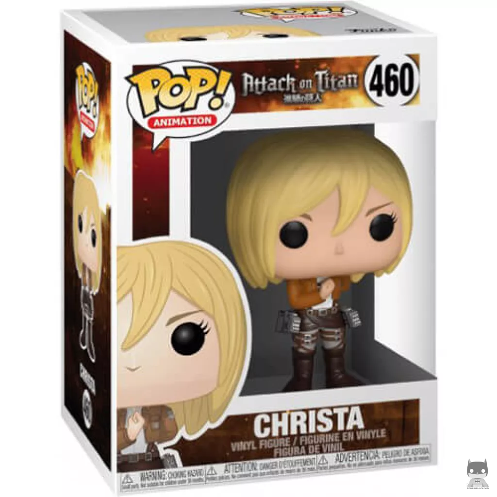 Figura Funko Pop! Christa en su caja