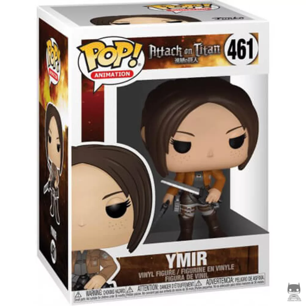 Figura Funko Pop! Ymir en su caja