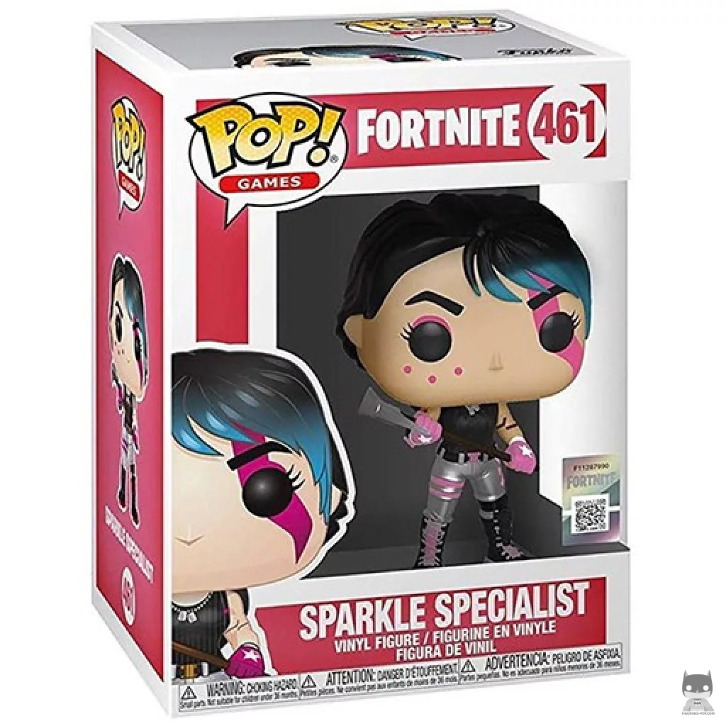 Figura Funko Pop! Sparkle Specialist en su caja