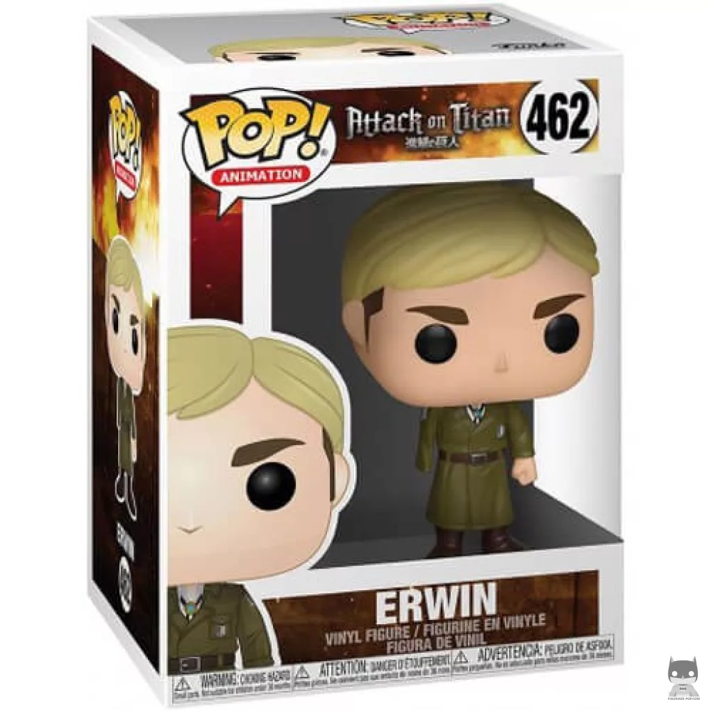 Figura Funko Pop! Erwin en su caja