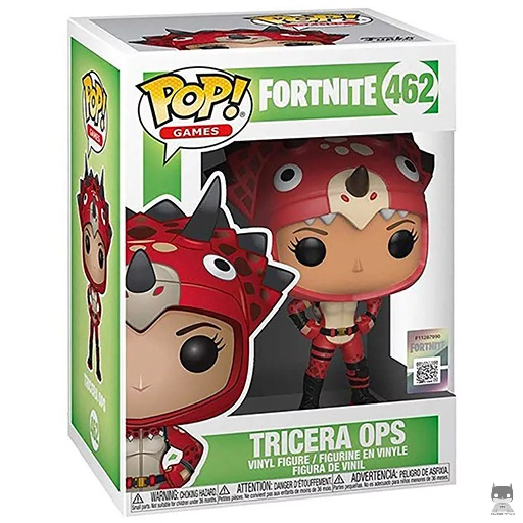 Figura Funko Pop! Tricera Ops en su caja