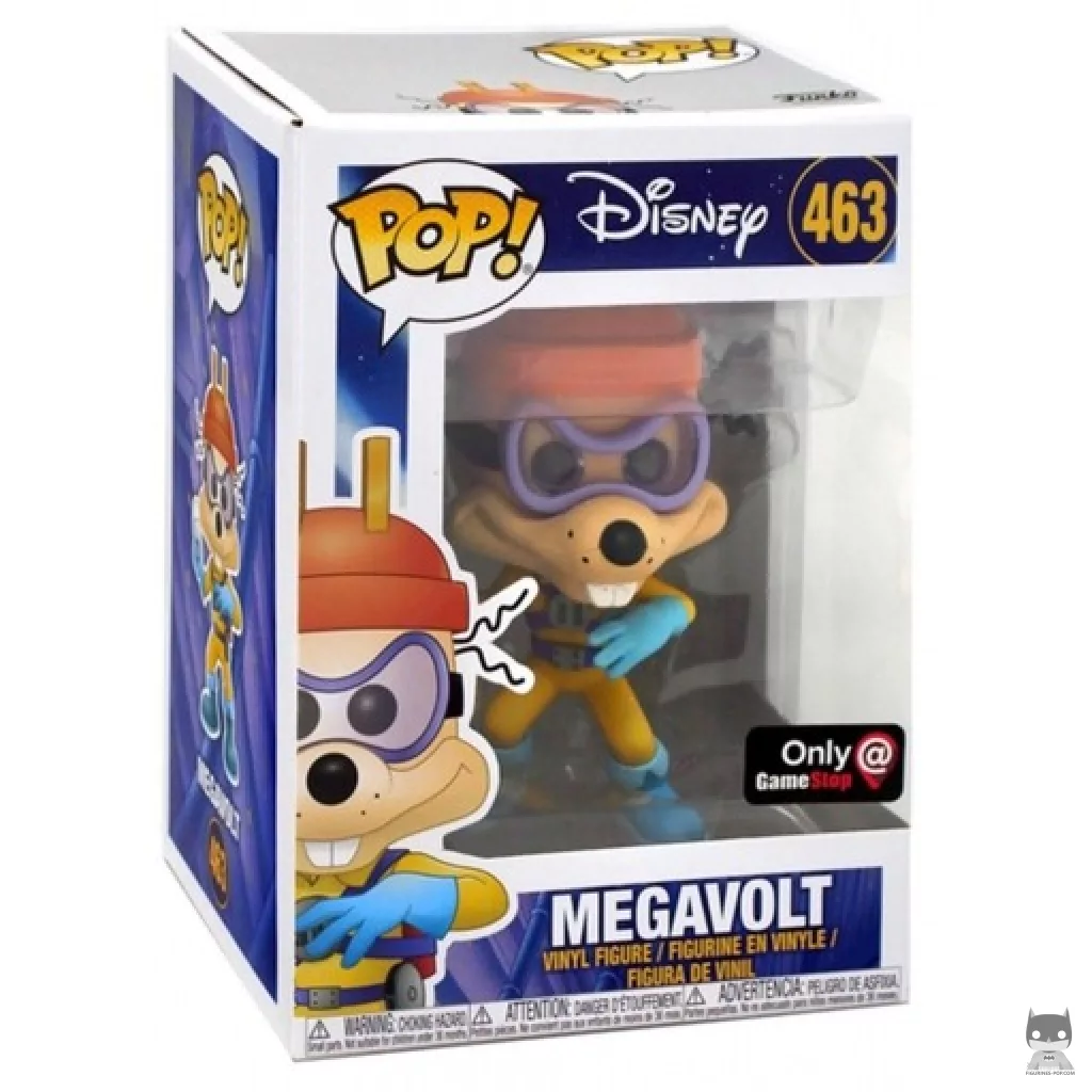 Figura Funko Pop! Megavolt (Chase) en su caja