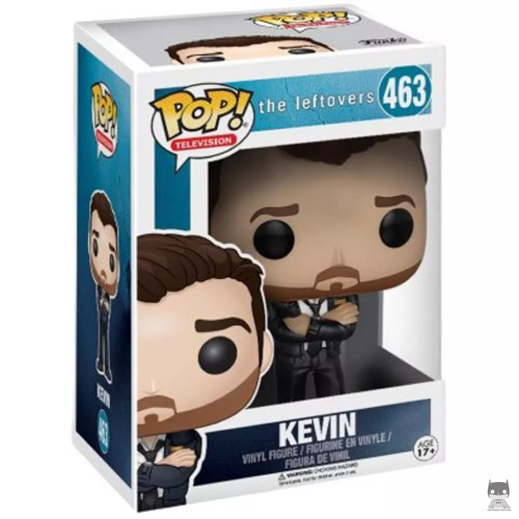 Figura Funko Pop! Kevin Garvey, Jr. en su caja