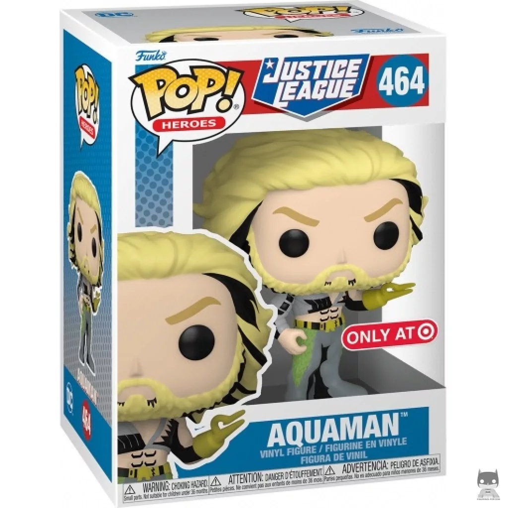 Figura Funko Pop! Aquaman en su caja