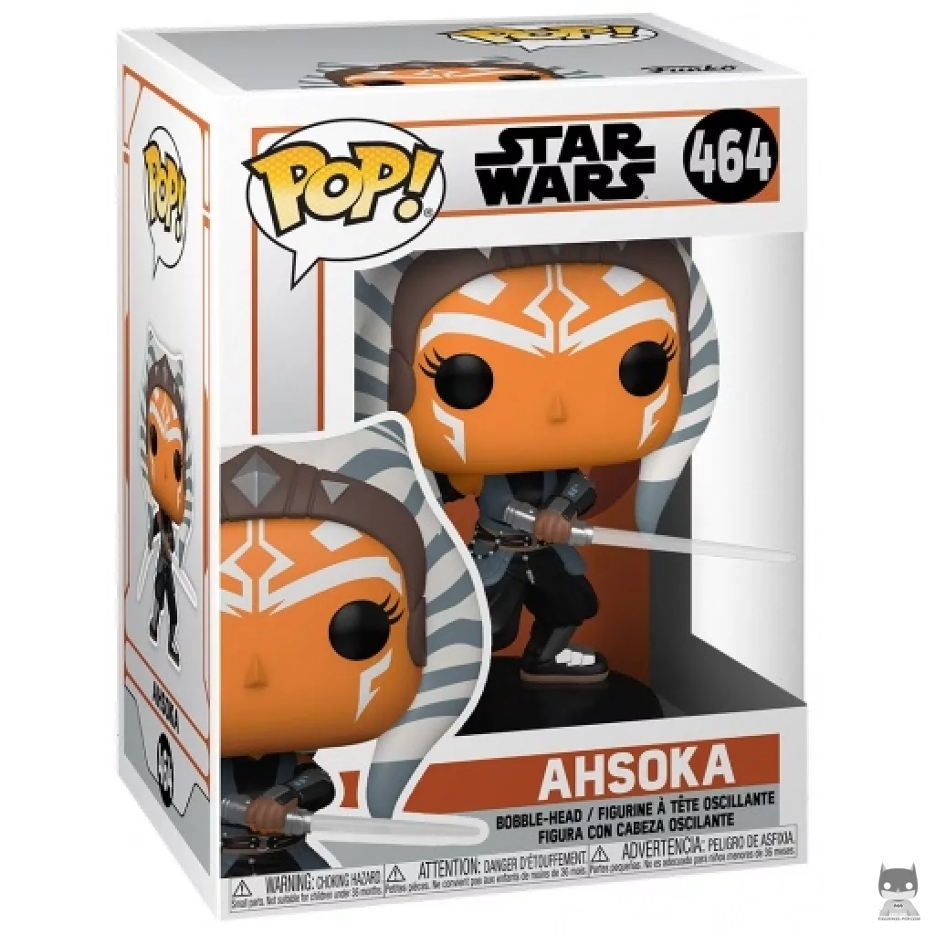 Figura Funko Pop! Ahsoka en su caja
