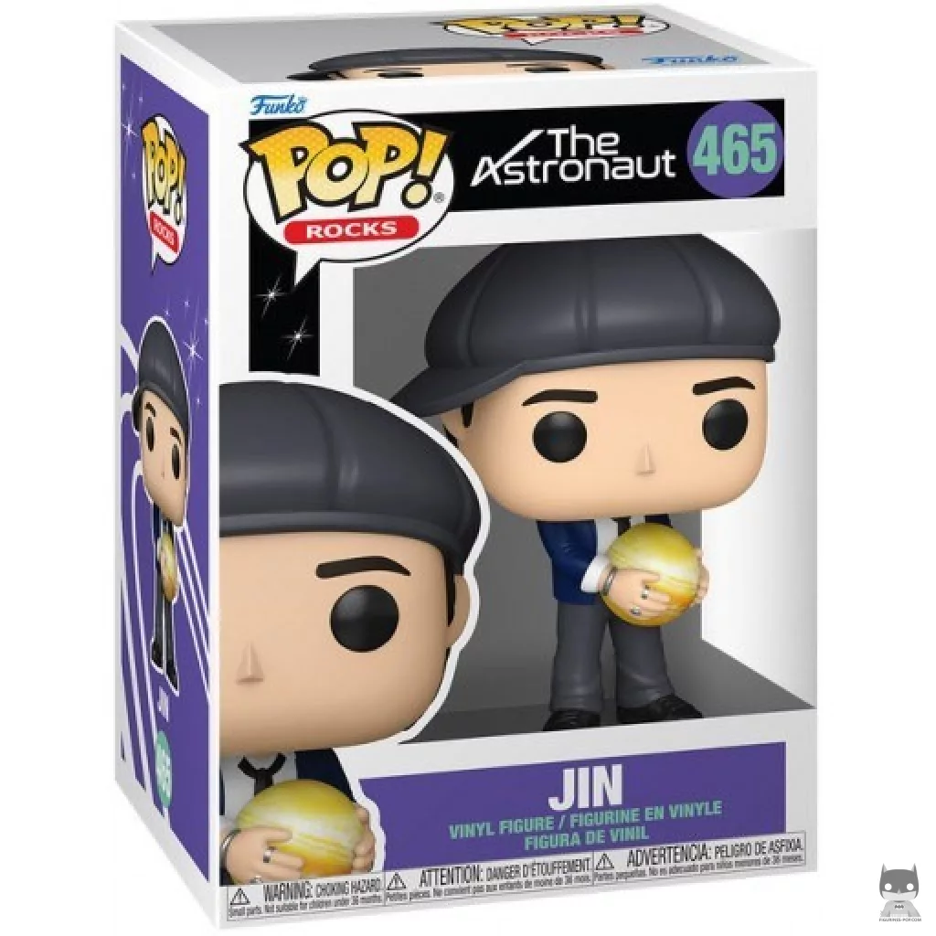 Figura Funko Pop! Jin (The Astronaut) en su caja
