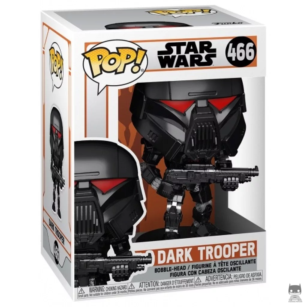 Figura Funko Pop! Dark Trooper en su caja