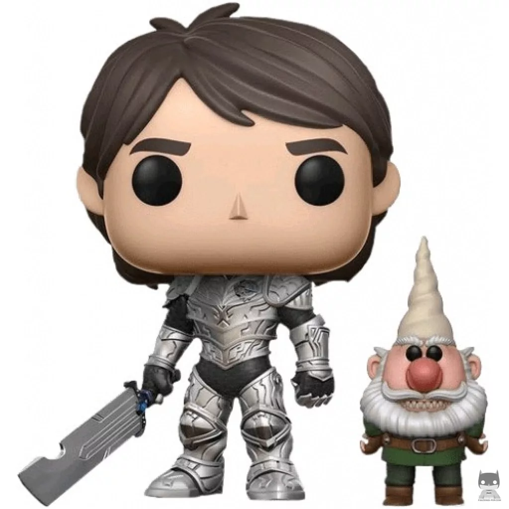 Figura Funko Pop! Jim con Gnomo (Trollhunters: Cuentos de Arcadia)
