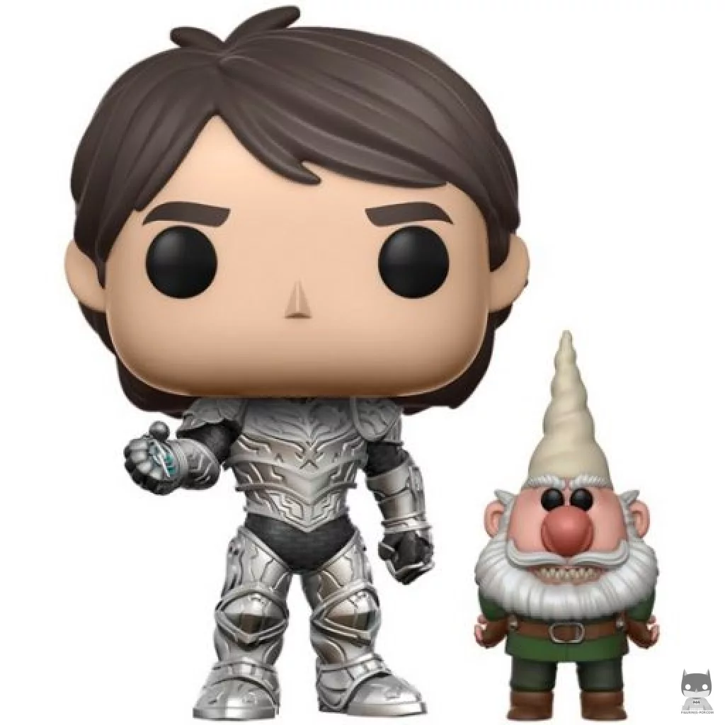 Figura Funko Pop! Jim con Gnomo (Chase) (Trollhunters: Cuentos de Arcadia)