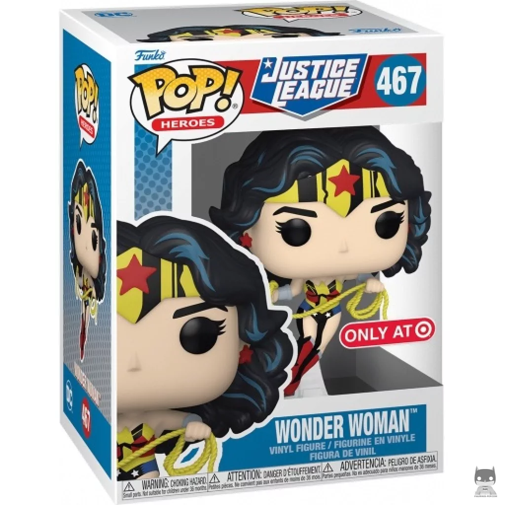 Figura Funko Pop! Wonder Woman en su caja