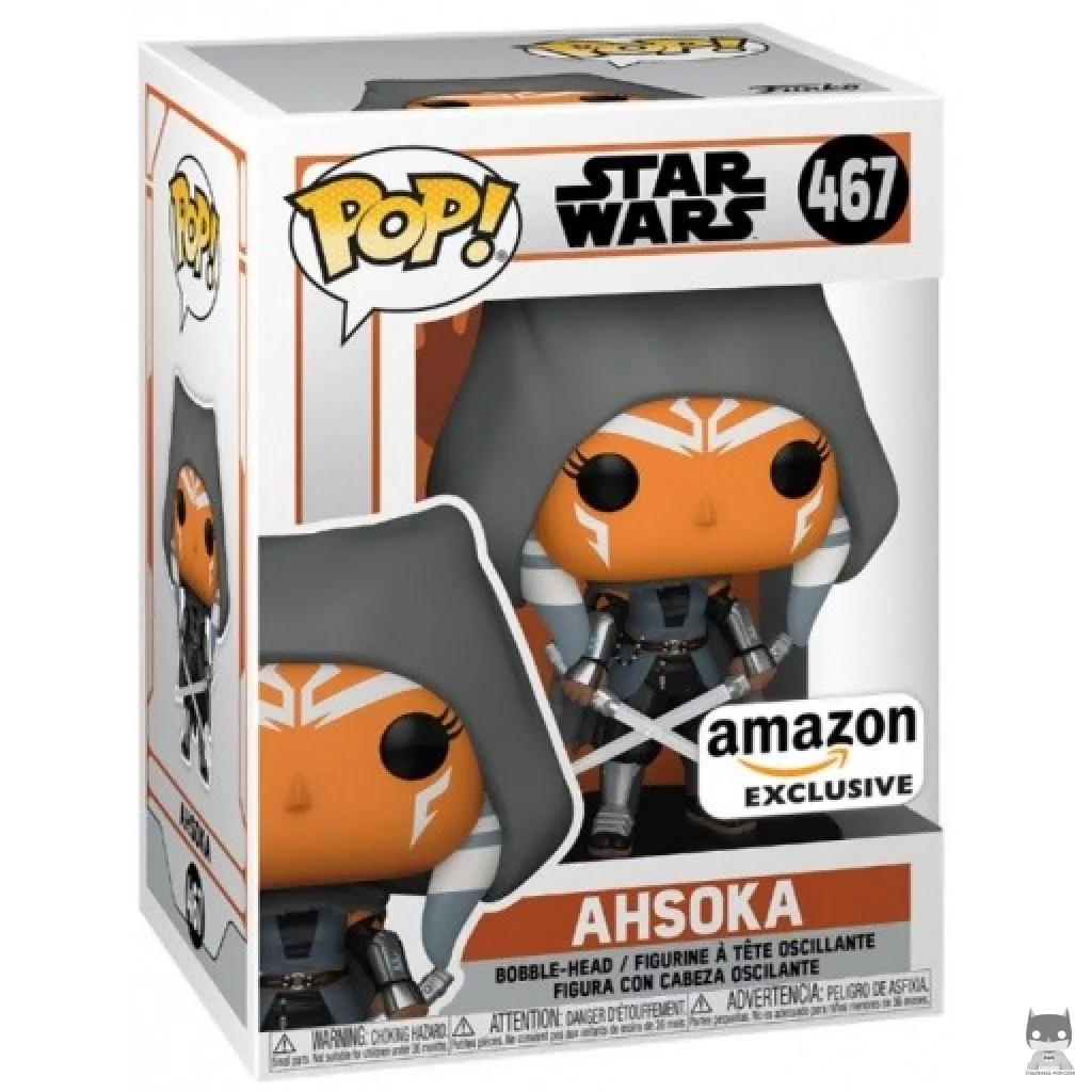 Figura Funko Pop! Ahsoka en su caja