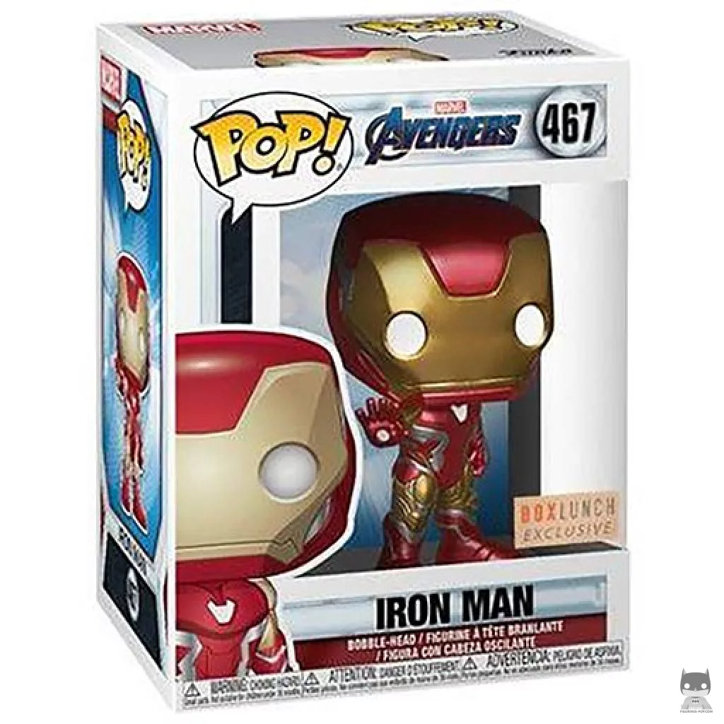 Figura Funko Pop! Iron Man en su caja