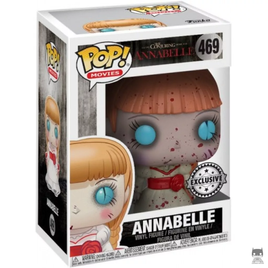 Figura Funko Pop! Annabelle (Ensangrentado) en su caja