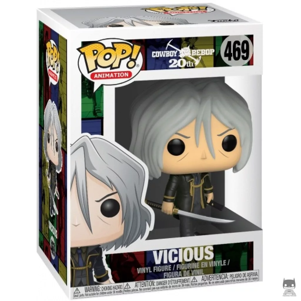 Figura Funko Pop! Vicious en su caja