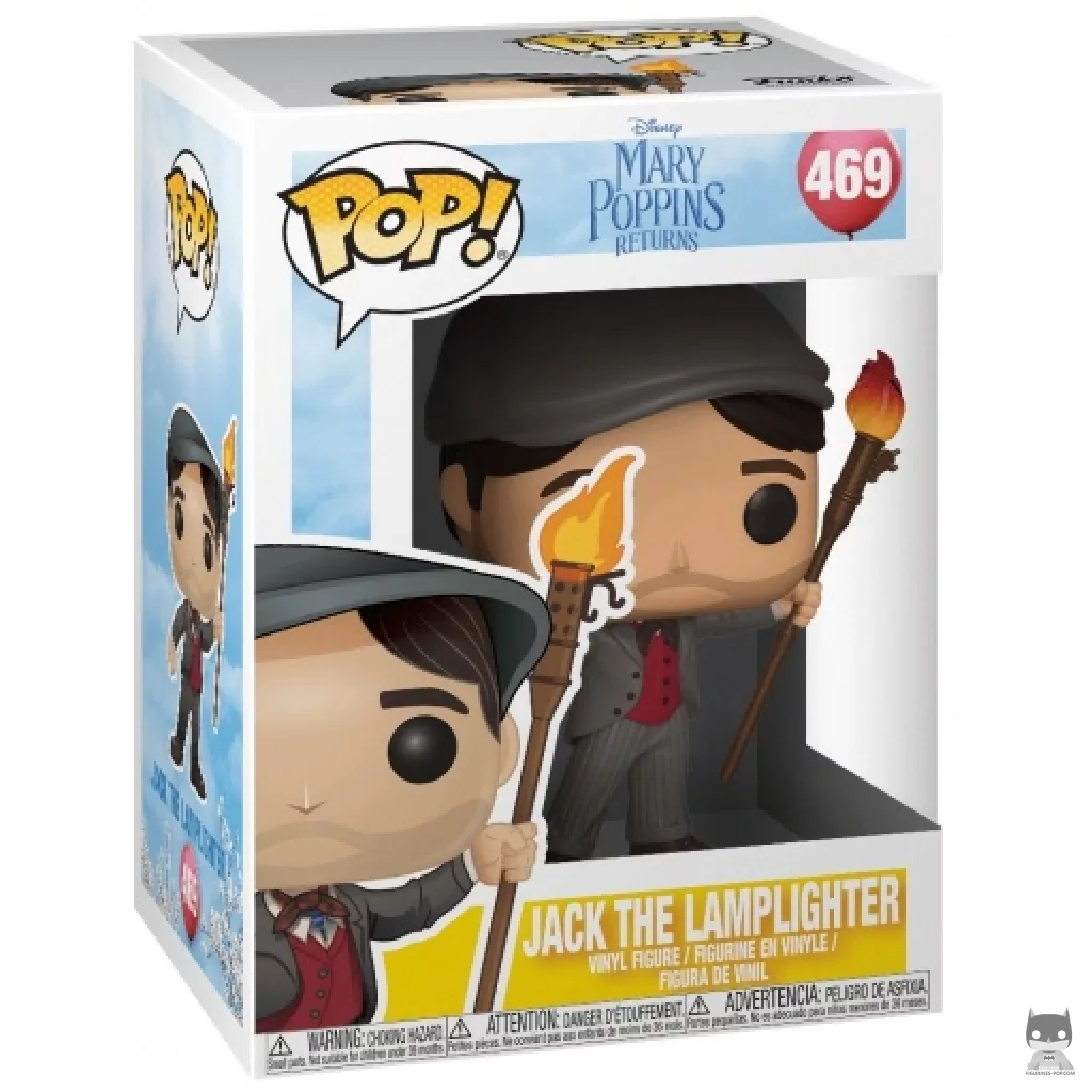 Figura Funko Pop! Jack Lamplighter en su caja