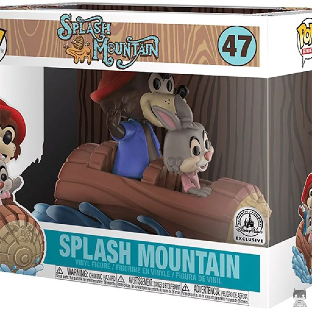 Figura Funko Pop! Splash Mountain en su caja
