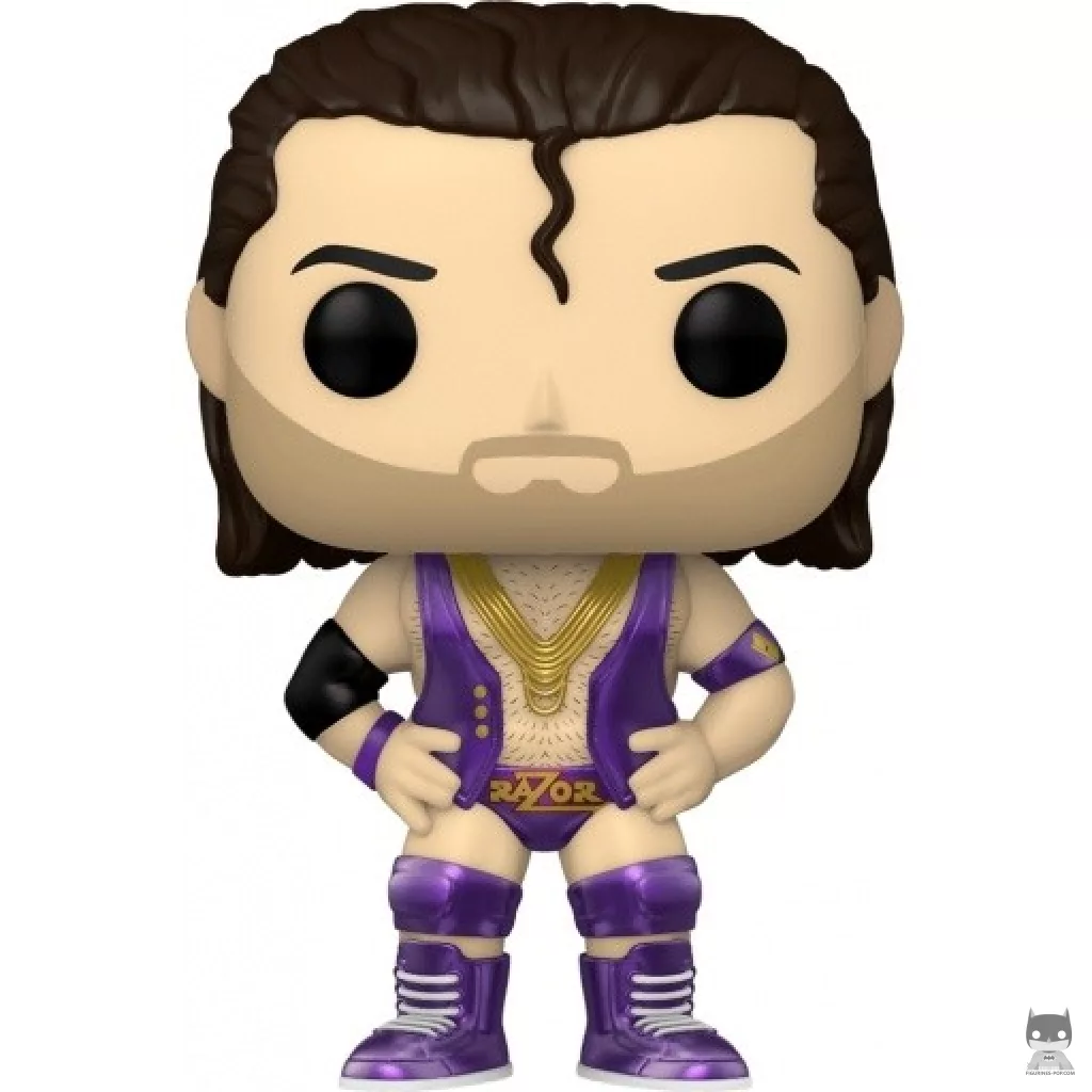 Figura Funko Pop! Razor Ramon (Morado & Metalizado) (WWE)