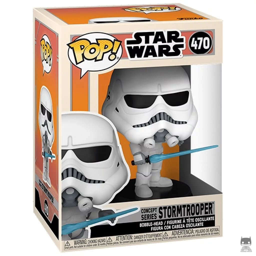 Figura Funko Pop! Stormtrooper en su caja