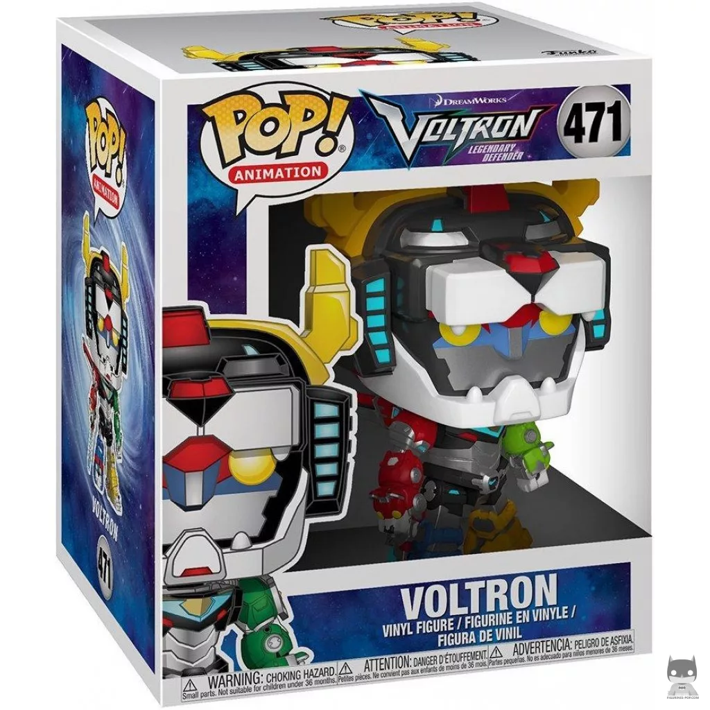 Figura Funko Pop! Voltron (Supersized) en su caja