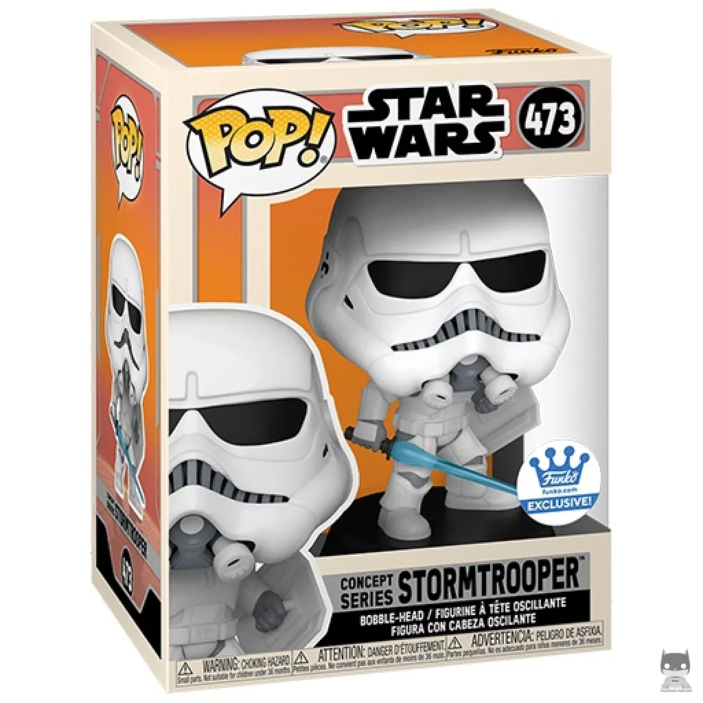 Figura Funko Pop! Stormtrooper en su caja
