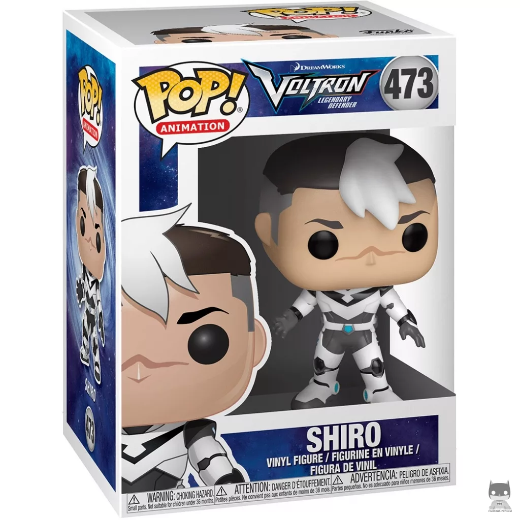 Figura Funko Pop! Shiro en su caja