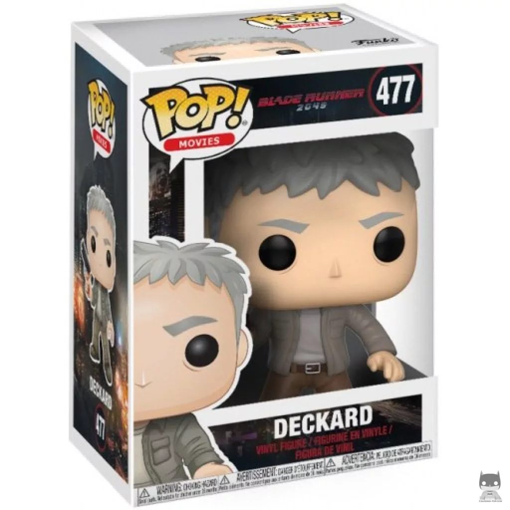 Figura Funko Pop! Deckard en su caja