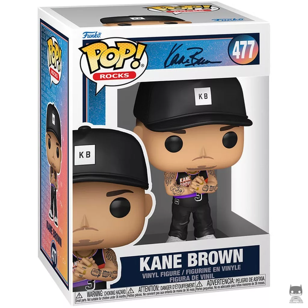 Figura Funko Pop! Kane Brown en su caja